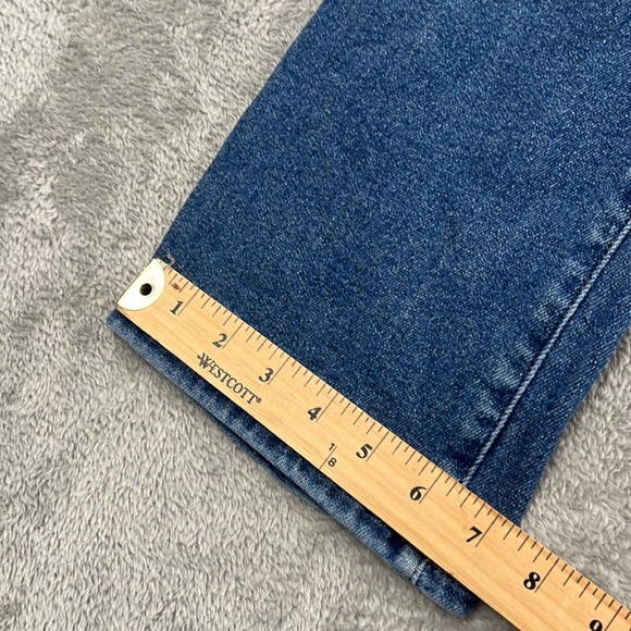 Madewell 25, 0 Cali Demi-Boot Cotton Blend High Rise Blue Denim Jeans - Picture 2 of 14